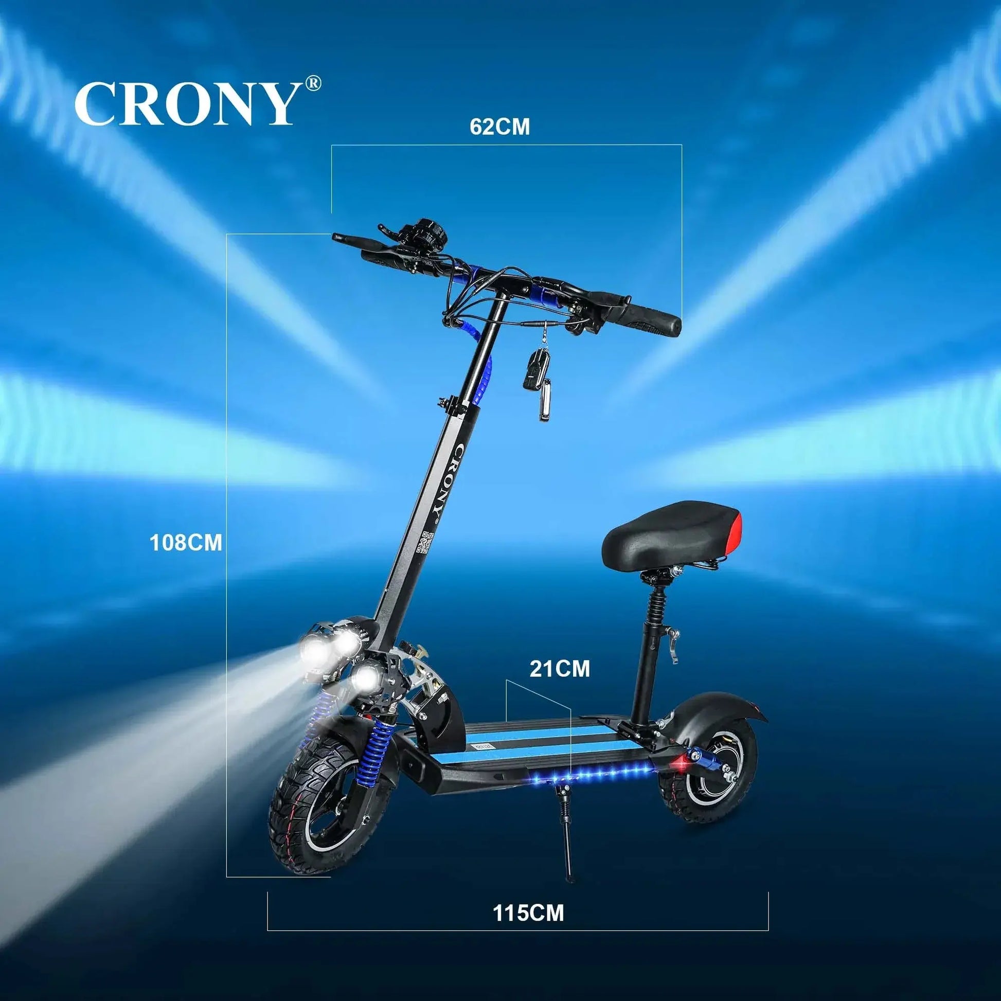CRONY V10 Adult Electric Commuter Scooter - Move Scoot